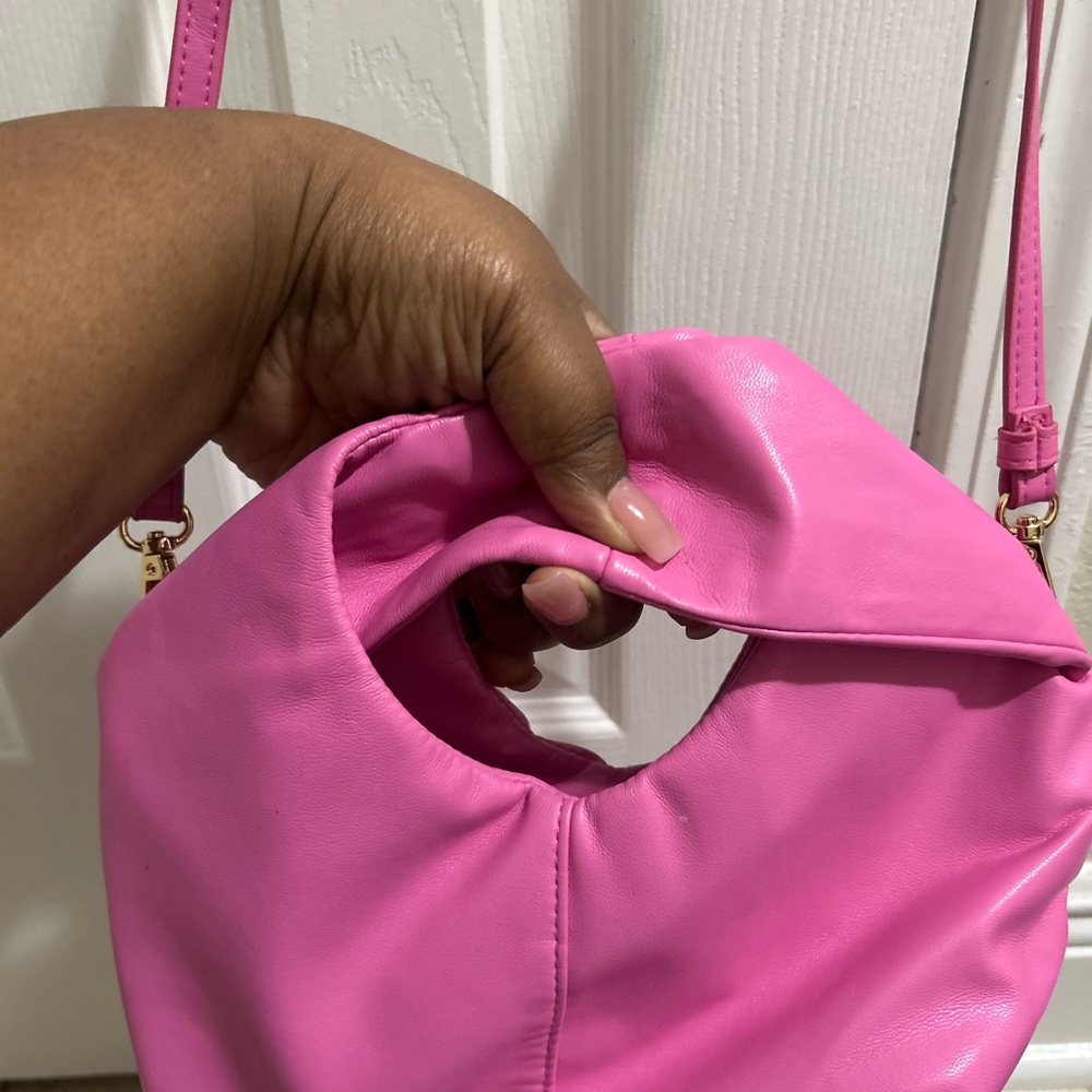 A New Day Vibrant Pink Crossbody Bag
